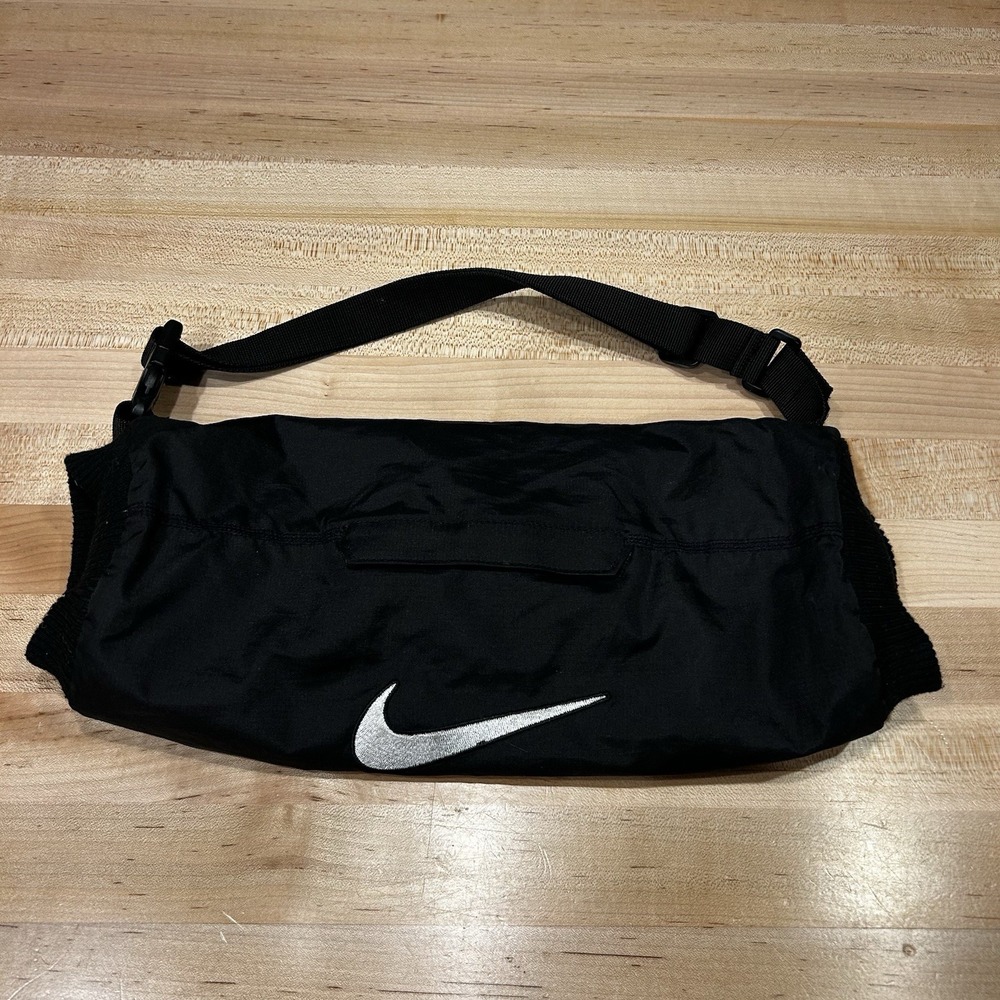 Nike Pro Hyperwarm Football Hand Warmer Black One Size Adjustable Belt Pocket